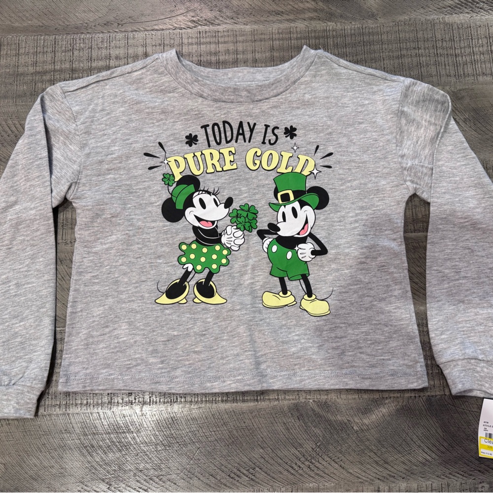 Disney St Patrick’s Day shirt- size small
